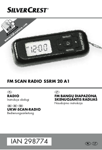 Instrukcja SilverCrest IAN 298774 Radio