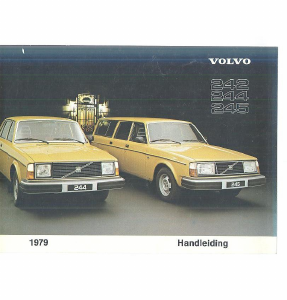 Handleiding Volvo 245 (1979)
