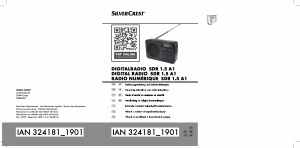 Manual SilverCrest IAN 324181 Radio