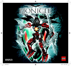 Bruksanvisning Lego set 8953 Bionicle Makuta Icarex