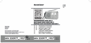 Mode d’emploi SilverCrest IAN 330977 Radio