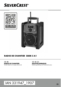 Mode d’emploi SilverCrest IAN 331947 Radio