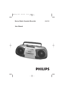 Manual Philips AQ5120 Stereo-set