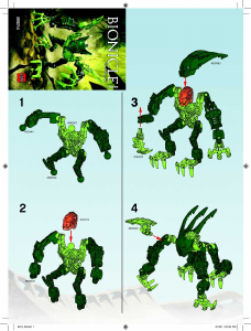 Brugsanvisning Lego set 8974 Bionicle Tarduk