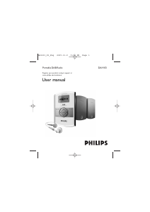 Manual Philips DA1103 Radio