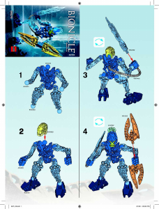 Manuale Lego set 8975 Bionicle Berix