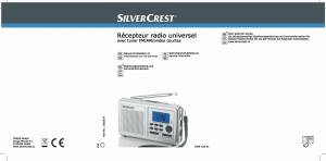 Bedienungsanleitung SilverCrest IAN 69461 Radio