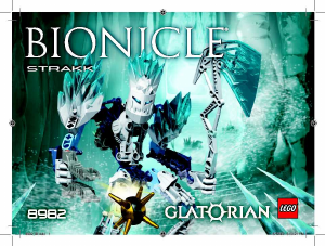 Instrukcja Lego set 8982 Bionicle Strakk