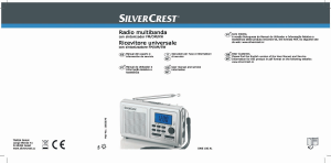 Manual de uso SilverCrest IAN 69461 Radio