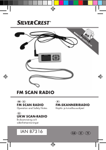 Bruksanvisning SilverCrest IAN 87316 Radio