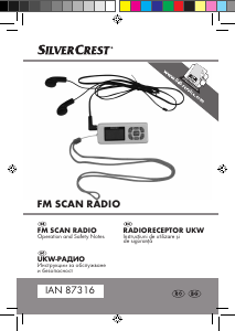 Наръчник SilverCrest IAN 87316 Радио