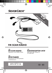 Manual SilverCrest IAN 87316 Radio