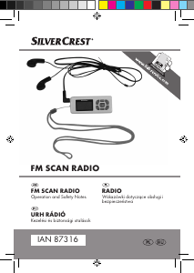 Instrukcja SilverCrest IAN 87316 Radio