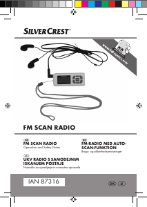 Brugsanvisning SilverCrest IAN 87316 Radio
