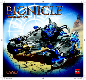 Hướng dẫn sử dụng Lego set 8993 Bionicle Kaxium V3