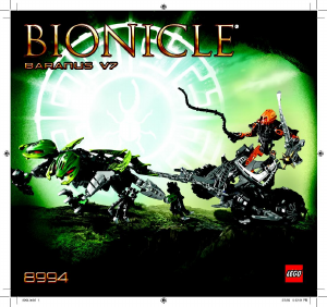 Handleiding Lego set 8994 Bionicle Baranus V7