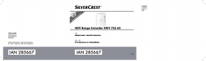 Instrukcja SilverCrest IAN 285667 Wzmacniacz WiFi