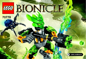 Handleiding Lego set 70778 Bionicle Beschermer van de jungle