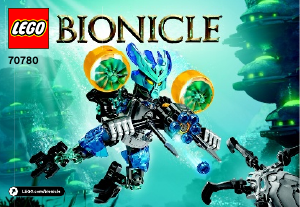 Bedienungsanleitung Lego set 70780 Bionicle Hüter des Wassers