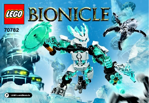 Manuale Lego set 70782 Bionicle Protettore del ghiaccio