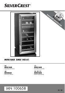 Manual SilverCrest IAN 100658 Refrigerator