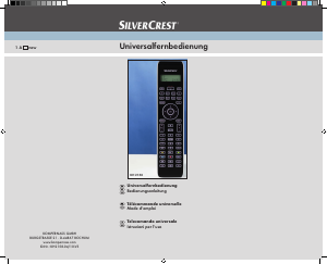 Mode d’emploi SilverCrest IAN 49026 Télécommande