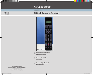 Bruksanvisning SilverCrest IAN 55975 Fjärrkontroll
