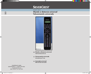 Manual SilverCrest IAN 55975 Comando remoto