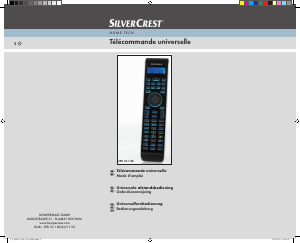 Handleiding SilverCrest IAN 66881 Afstandsbediening