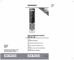 Manual SilverCrest IAN 90255 Telecomandă