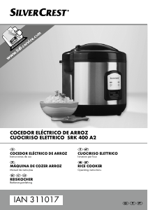 Manual SilverCrest IAN 311017 Cozedor de arroz