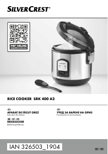 Наръчник SilverCrest IAN 326503 Уред за варене на ориз