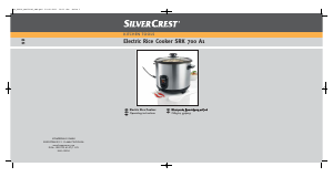 Εγχειρίδιο SilverCrest IAN 69906 Ατμομάγειρας ρυζιού