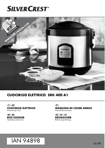 Manual SilverCrest IAN 94898 Cozedor de arroz