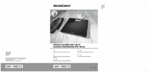 Manual de uso SilverCrest IAN 108212 Báscula