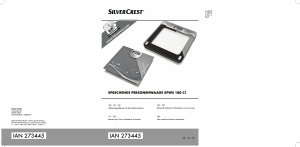 Manuale SilverCrest IAN 273445 Bilancia