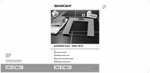 Instrukcja SilverCrest IAN 274851 Waga