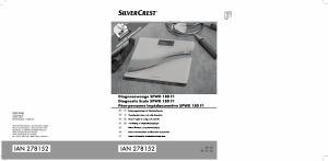 Manual de uso SilverCrest IAN 278152 Báscula