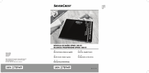 Manual SilverCrest IAN 278949 Balança