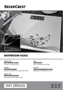Brugsanvisning SilverCrest IAN 280636 Personvægt