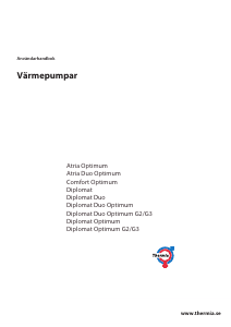 Bruksanvisning Thermia Diplomat Optimum Värmepump