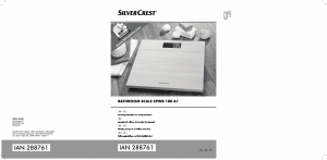 Manual SilverCrest IAN 288761 Cântar