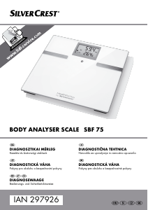 Priročnik SilverCrest IAN 297926 Tehtnica