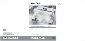 Manual SilverCrest IAN 316483 Cântar