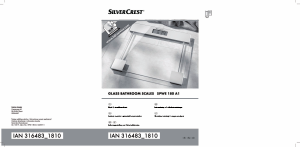 Käyttöohje SilverCrest IAN 316483 Henkilövaaka