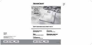 Käyttöohje SilverCrest IAN 321940 Henkilövaaka