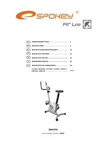 Manual Spokey Dakota Exercise Bike