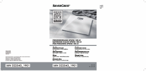 Manual SilverCrest IAN 322543 Scale