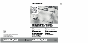 Handleiding SilverCrest IAN 340540 Weegschaal