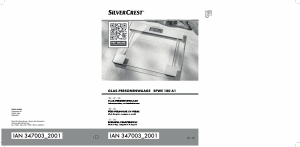 Manuale SilverCrest IAN 347003 Bilancia